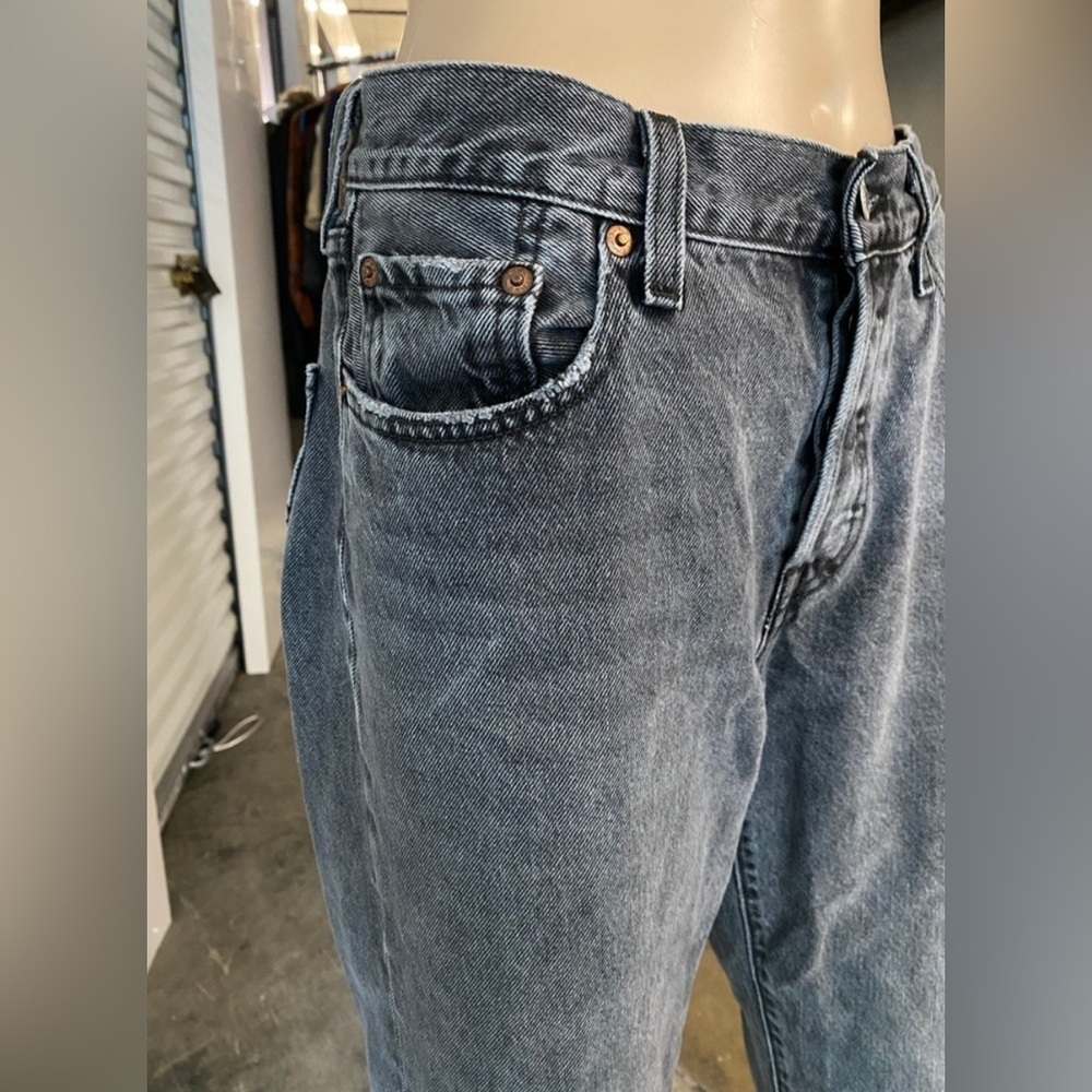 Levi's Authentic Vintage-Inspired Big E 501’s in Gray Wash Straight Leg. - Picture 4 of 11